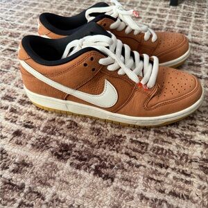Limited edition suede Nike dunks